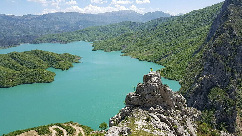 Liqeni Bovilles tirane albania travel destination tourism Bovilla Lake