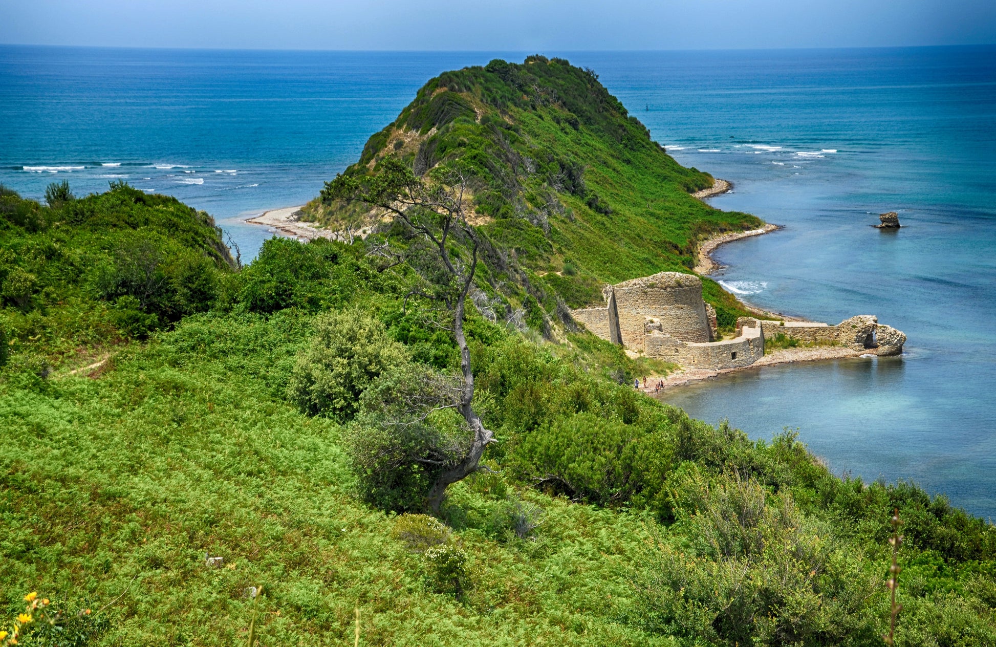 day trip tirana rodon cape castle durres