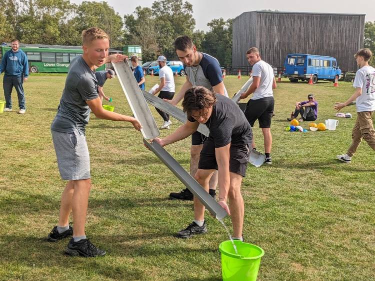 team building retreat event group albanian company weekend fun adventure sports games