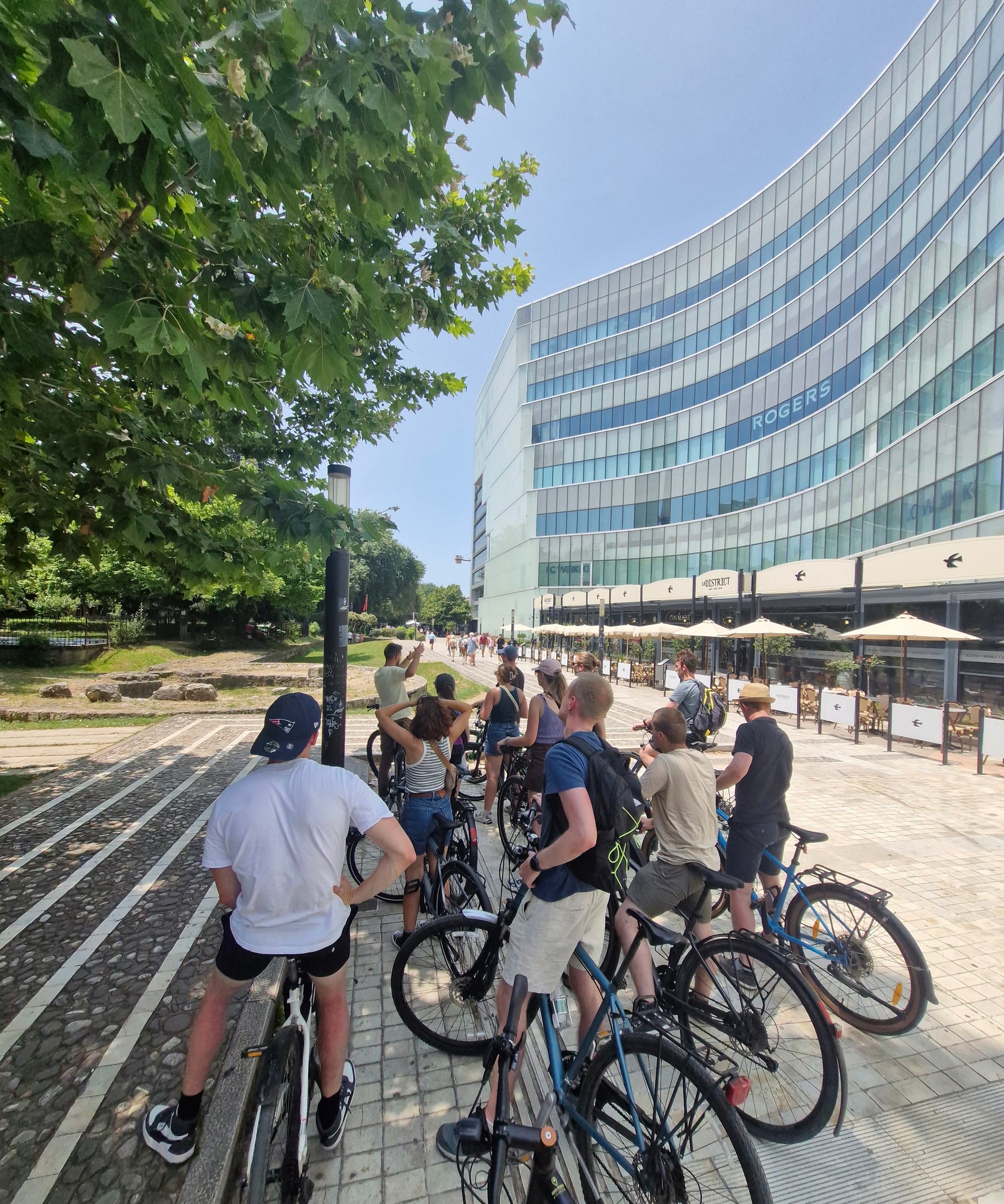 tirana castle walking bike city tour