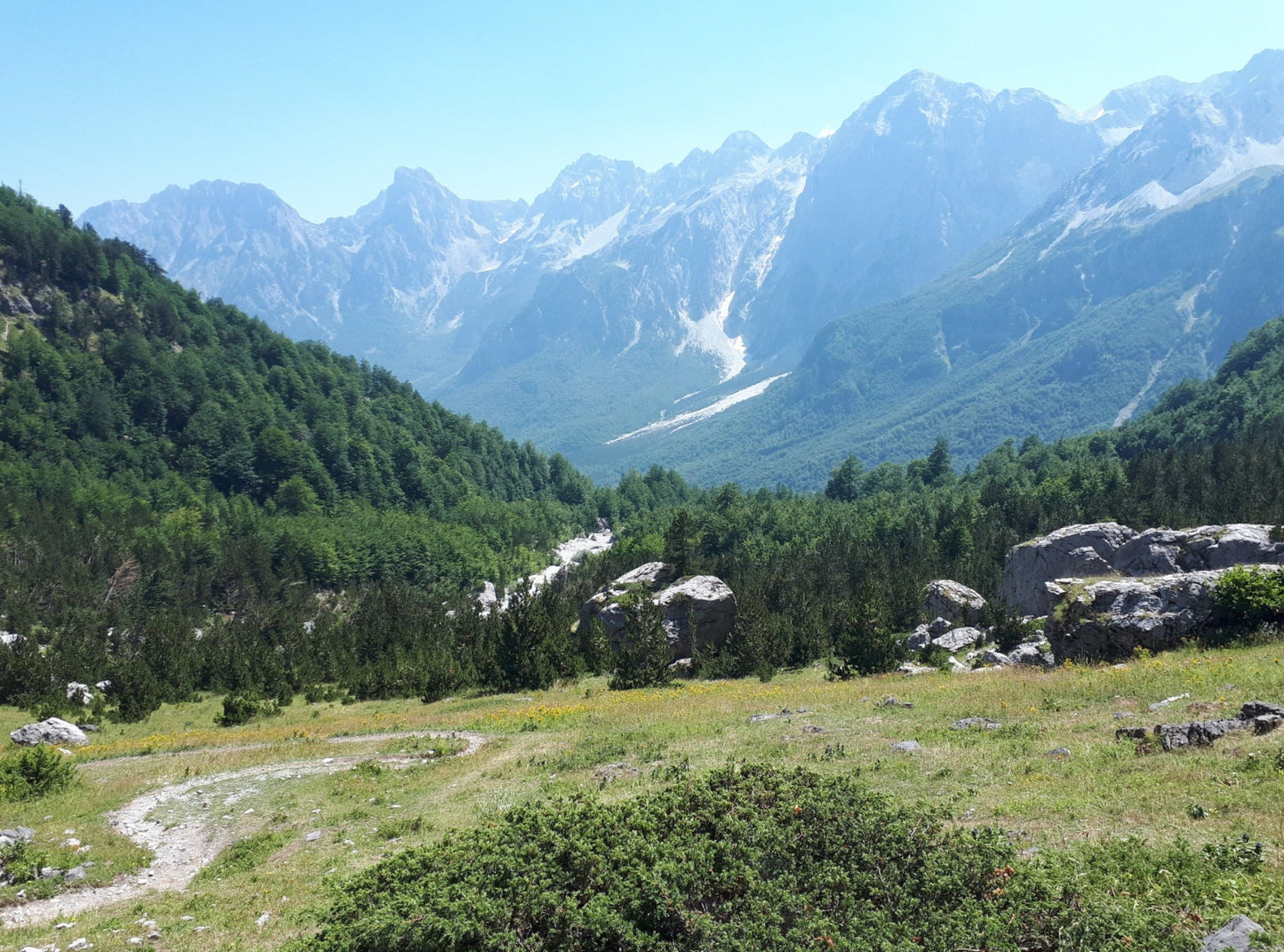 hiking albania mountain hiking adventure travel agency day tour theth valbone village