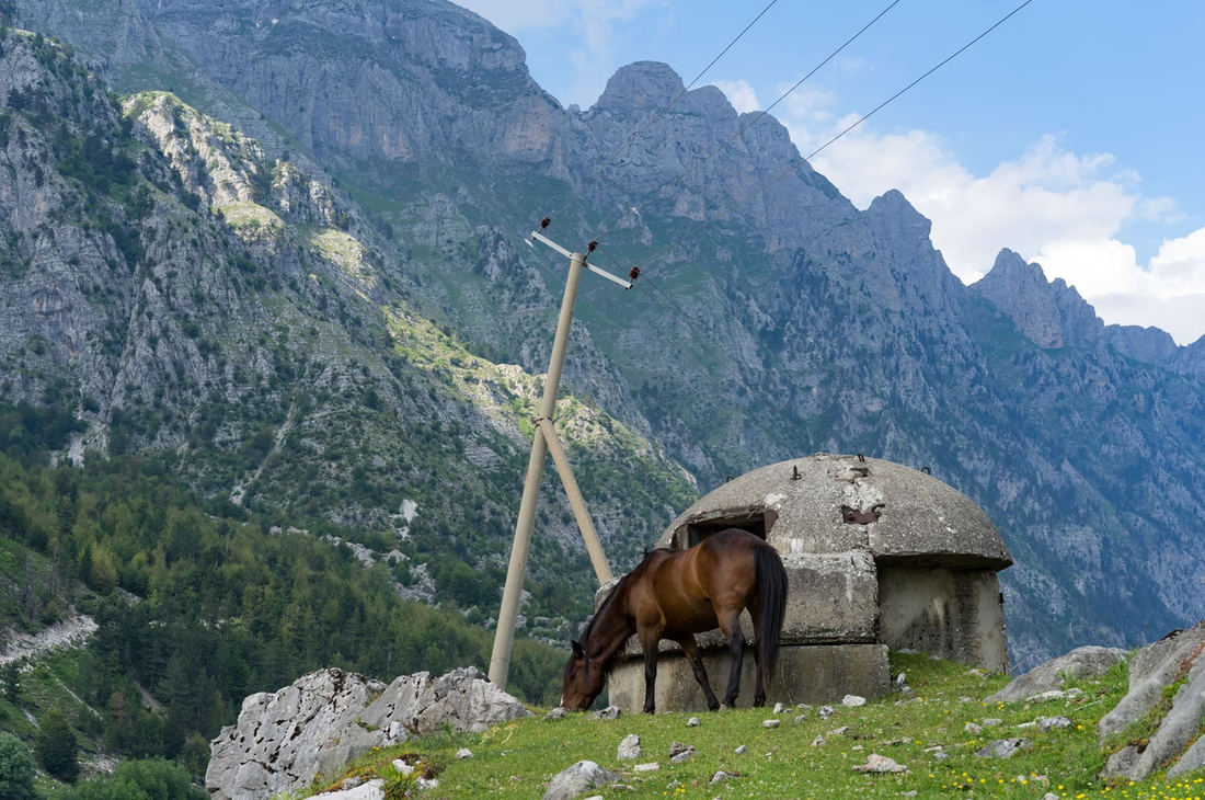 albanian bunker communist history