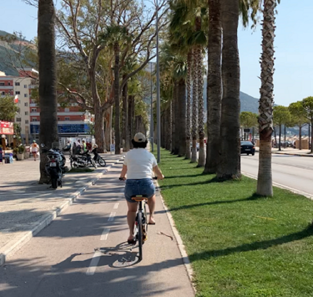 lungomare vlore bike tour cycle the city