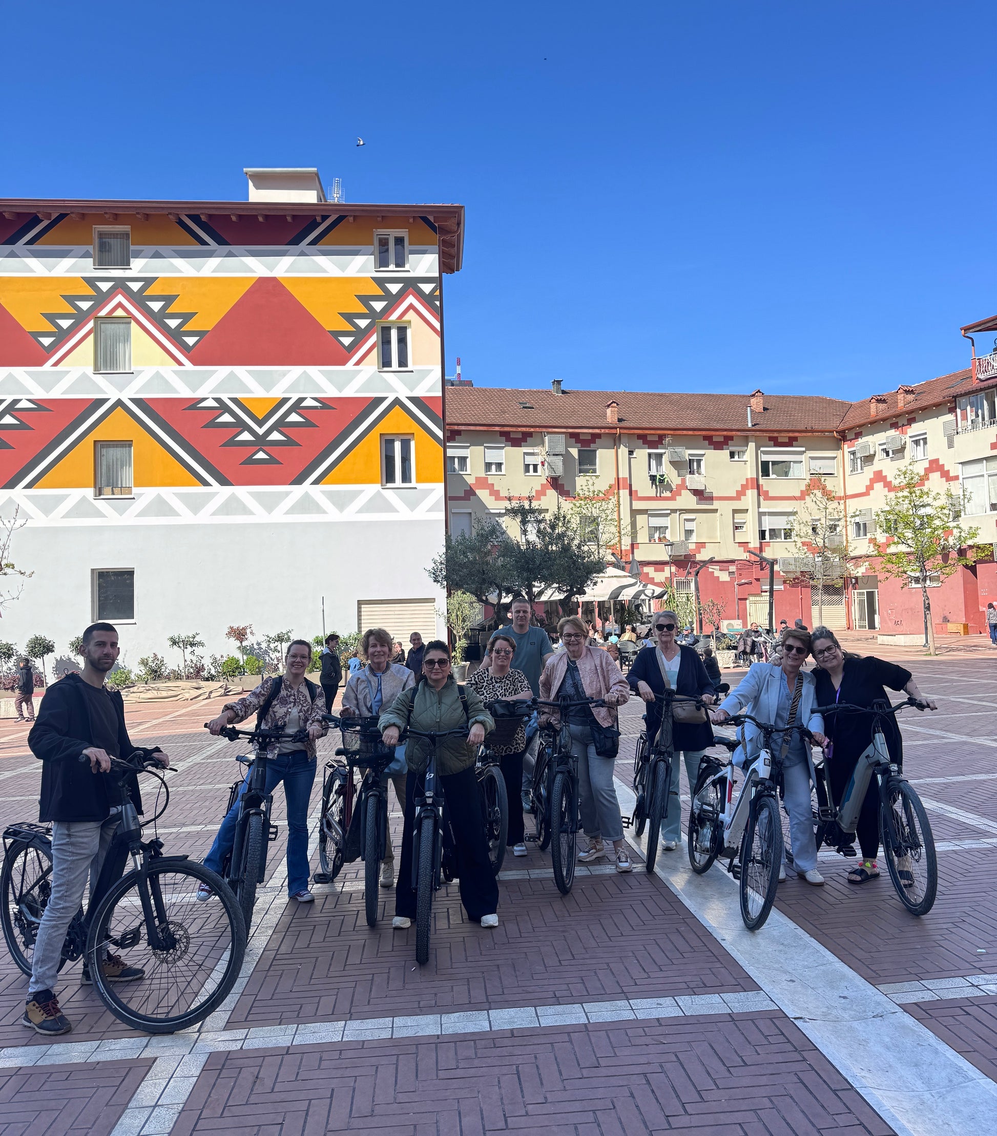 City Bike and Ebike Tour New Bazar Tirana History and Culture