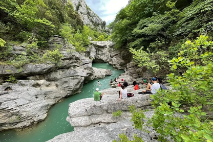 Day Tour to Pellumbas Cave from Tirana and Swim in Erzen River