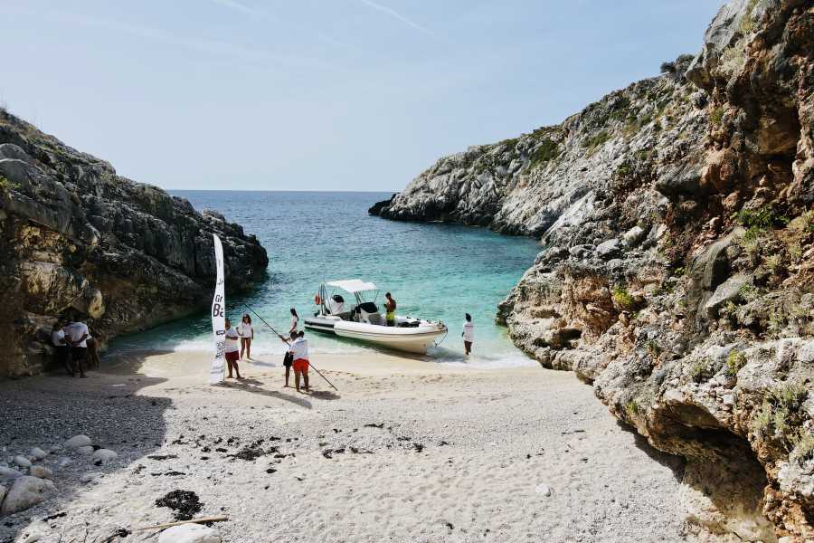speed boat tour vlore day trip travel adventure summer beach fun tourism sea cave hidden private