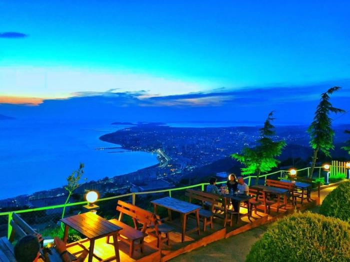 vlore bypass city view travel tourism day trip albania summer beach sea