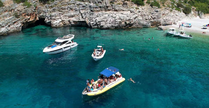 riviera albania south beach europe sarande vlore travel summer 2024 destination trip visit balkans